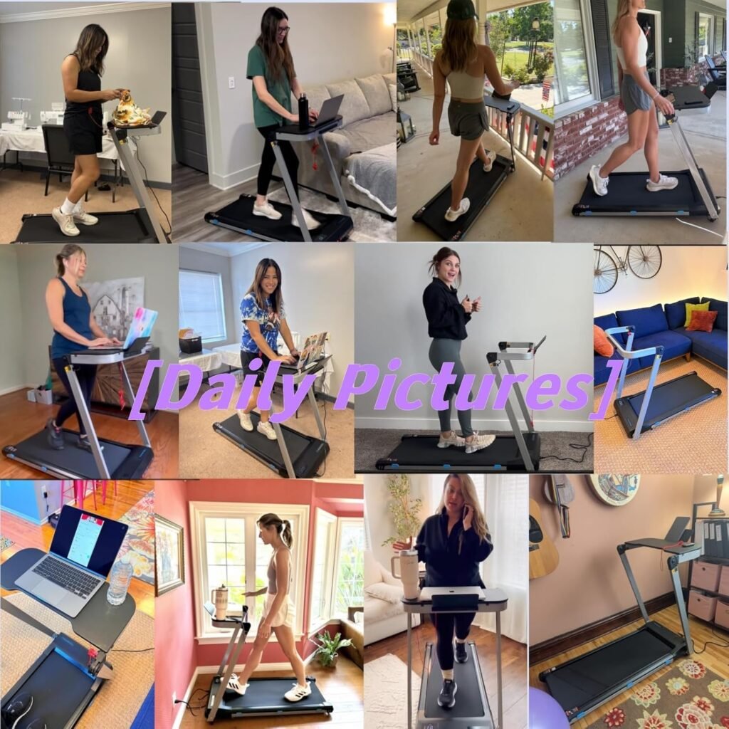 Cardirun desk treadmill reviews - in use while walking and working