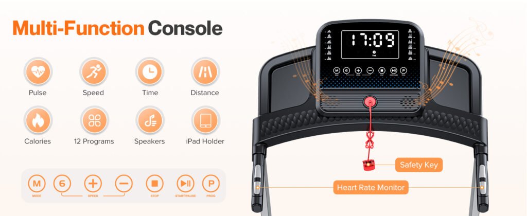 Bluetooth speaker feature on Cardirun treadmill