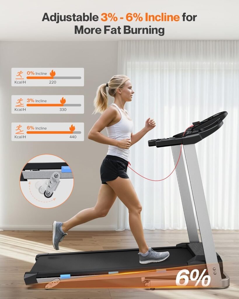 jogging on Cardirun incline treadmill