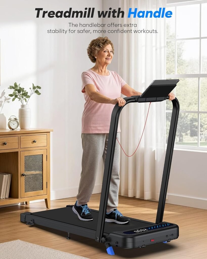 Cardirun compact incline treadmill for seniors