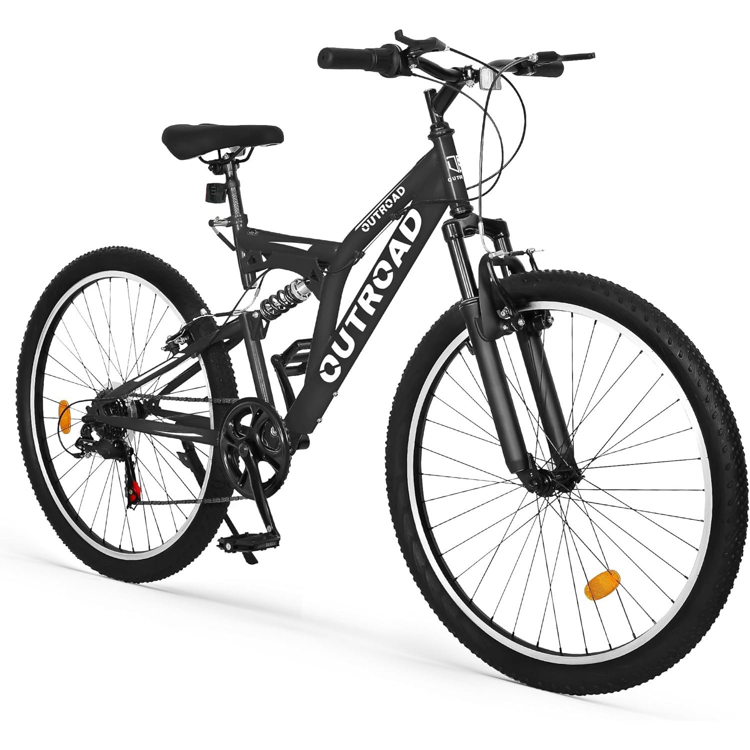 Max4out 26 Inch Dual Suspension Mountain Bike