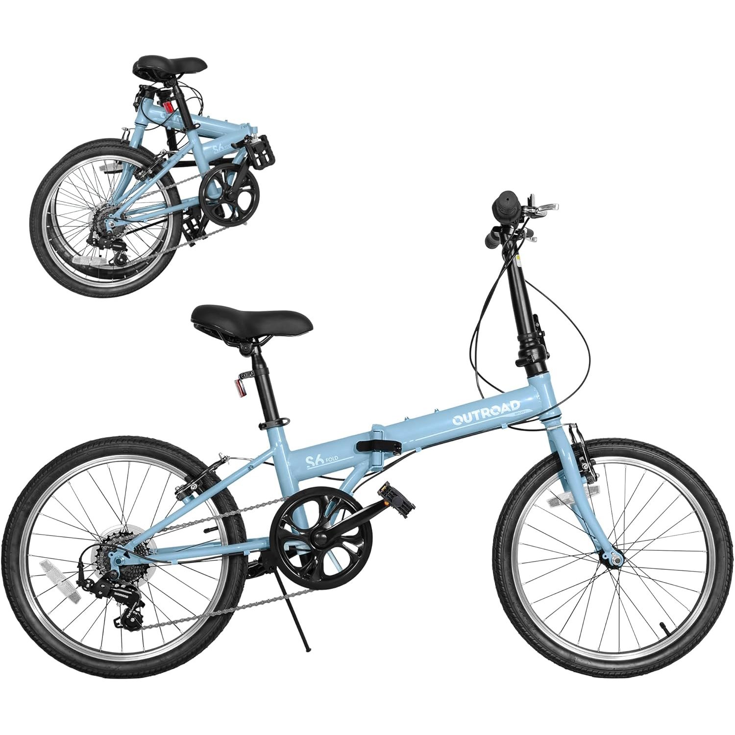Max4out 20 Inch Folding City Bike